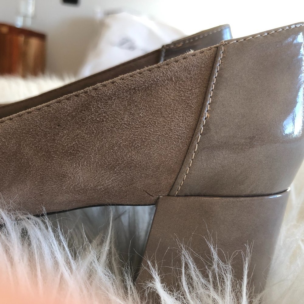 Geox Elegant Taupe/Grey Women's Shoes - Picture 4 of 5